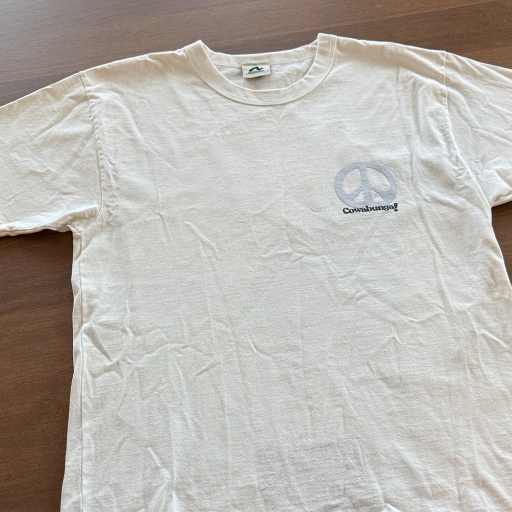 White Nice as Heck Cowabunga T-Shirt for Women